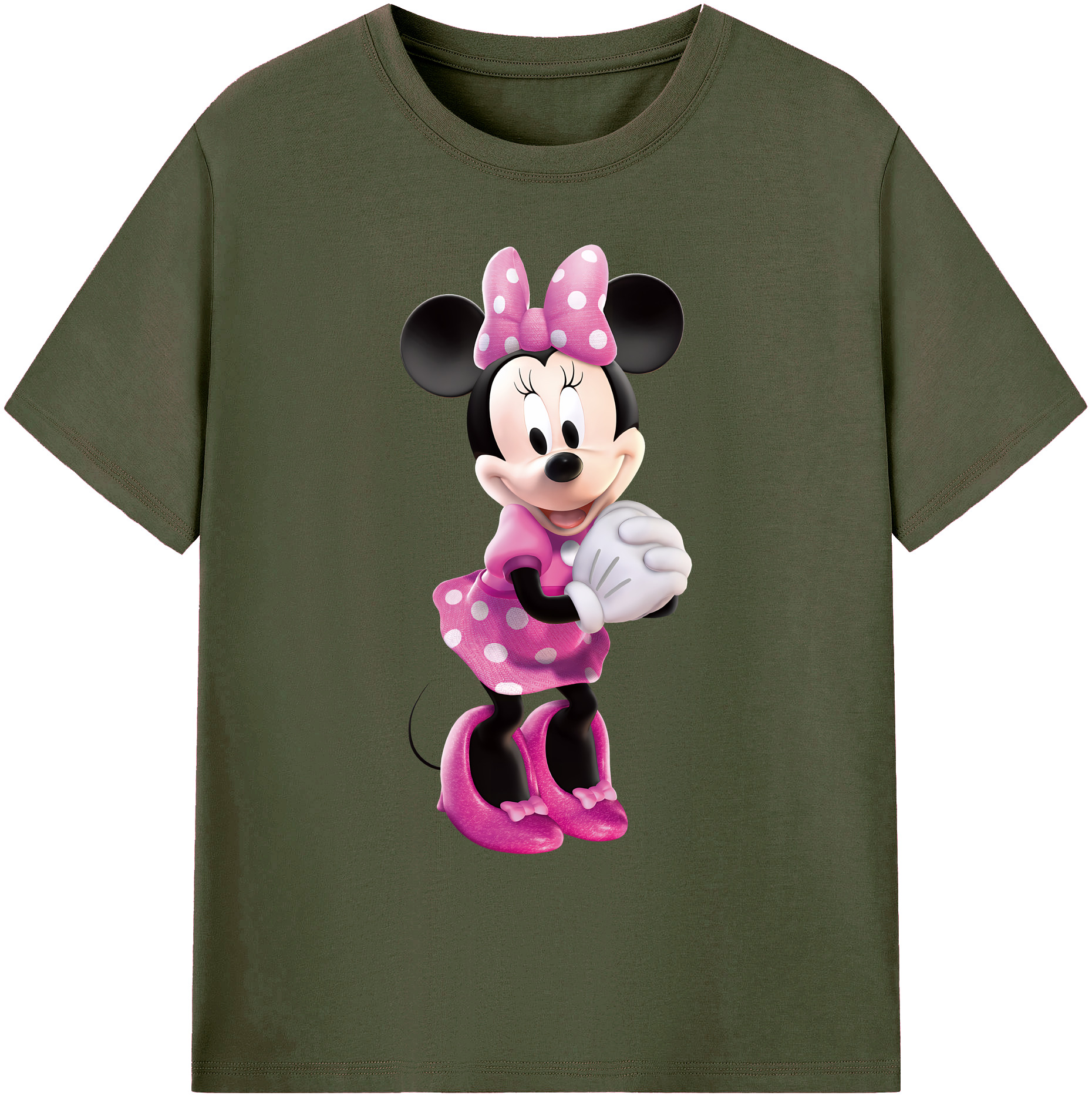 ミッキーマウス Mickey Mouse 綿100％ メンズ半袖Tシャツ｜肌触りやわらか＆通気性